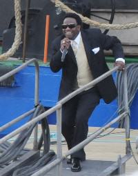 Al Green på landgangen