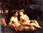 Jacopo da Ponte Bassano: Adam og Eva (ca. 1558)