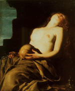 Guido Cagnacci: Maddalena svenuta (Den besvimte Magdalena)