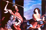 Guercino: Saul e David