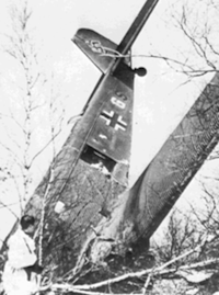 Nedskutt tysk JU-52 over Dombås