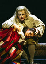 Med Hilde Haraldsen Sveen i Rigoletto, foto: Erik Berg