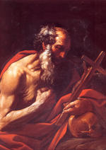 Flaminio Torri: Santa Girolamo (St, Hieronymus) (kopi etter Guido Reni)