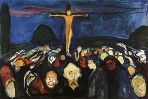 Edvard Munch: Golgata (1900), foto: Munch-museet
