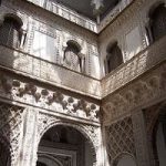 Et eksempel på såkalt mudejar-arkitektur, romansk stil blandet sammen med islamsk kunst