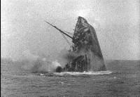 Et britisk skip går ned utenfor norskekysten i aprildagene 1940
