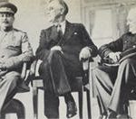 Fra stormaktmøtet i Teheran i 194