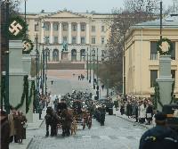 Interessen for vår nære historie er økende, her fra innspillingen av Max Manus-filmen. Foto: Kulturspeilet