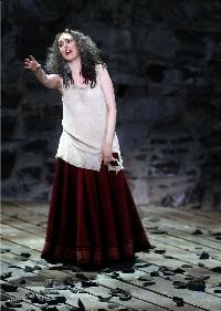 Angelica Voje i Den fjerde nettevakrt i Savonlinna, foto: Timo Seppäläinen/Savonlinnafestivalen