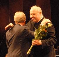 Bjørn Simensen og Neeme Järvi, Foto: Kulturspeile