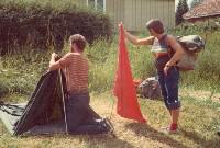 Sommerleir på Hadeland 1973