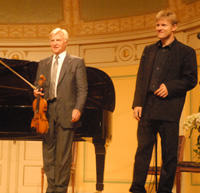 Arve Tellefsen og Håvard Gimse, arkivfoto: Kulturspeilet