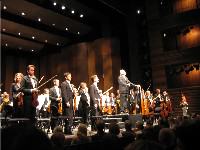 Maazel mottar applaus på lørdag, foto: Jan Auning