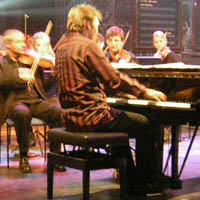 Andsnes i Mozart med Det Norske Kammerorkester (bildet er fra Posthallen siste torsdag), foto: Kulturspeilet