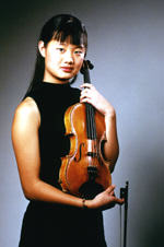Catharina Chen, en av de unge solistene på podiet i går