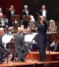 Manfred Honeck ledet et kjempeorkester, foto: Anne-Lise Heitmann