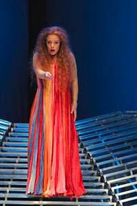 Kungliga Operan. Frestllning: Tristan och Isolde. Nina Stemme som Isolde.