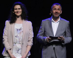 Ingrid Lorentzen og Per Boye-Hansen presenterer neste sesongs program. Alle fotos: Kulturspeilet