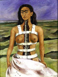 Kahlo: Brukne søyler, et selvportrett