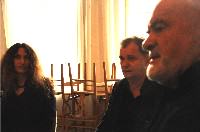Vibeke Løkkeberg, Erik Fosse og Terje Kristiansen, foto: Kulturspeilet