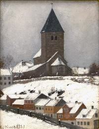 Gamle Aker kirke, 1881