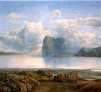 Lars Hertervig: Borgøya (1867)