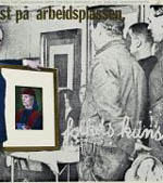 Morten Krogh/GRAS: Folkets kunst?, 1972. Silketrykk