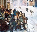 Kampen for tilværelsen, 1888-89, olje på lerret, 300 x 225 cm av Christian Krohg