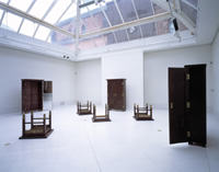 Michelangelo Pistoletto: Image and Body, 1976 - 1991, installasjon