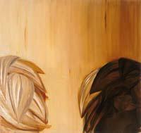 Ny malerisk poesi: Nina Roos - Uten tittel fra Habit Suddenly Broken, 2002
