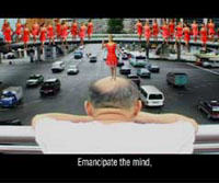 Zhou Hongxiang: The Red Flag Flies. Video 2002.