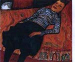 Pechstein: Liggende jente