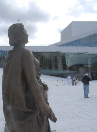 Kirsten Flagstad fikk sitt monument
