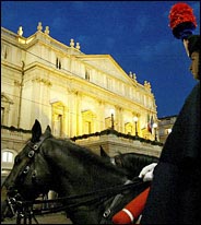 La Scala: stengt i dag