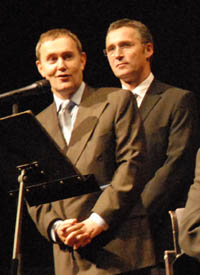 Walderhaug med statminister Stoltenberg, foto: Kulturspeilet