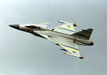 Gripen-flyet: fikk himmelsk hjelp39 Gripen.