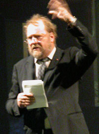 Stein Winge åpner årets Ibsen-festival, foto: Lisbet R. Jarto