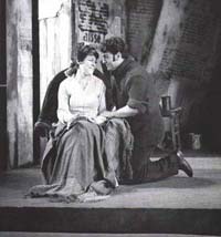 Som Mimi i La Boheme med Placido Domingo