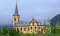 Lofoten-katedralen, her vil Andsnes spille Schubert