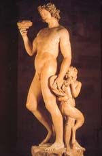 Michelangelos berusede Bacchus i Museo Bargello