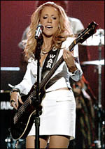 Sheryl Crowe under årets Grammy-utdeling