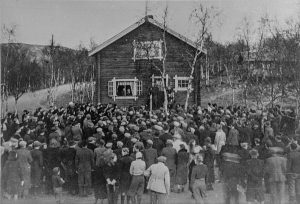 Norske soldatrer i Kirkenes november 1944
